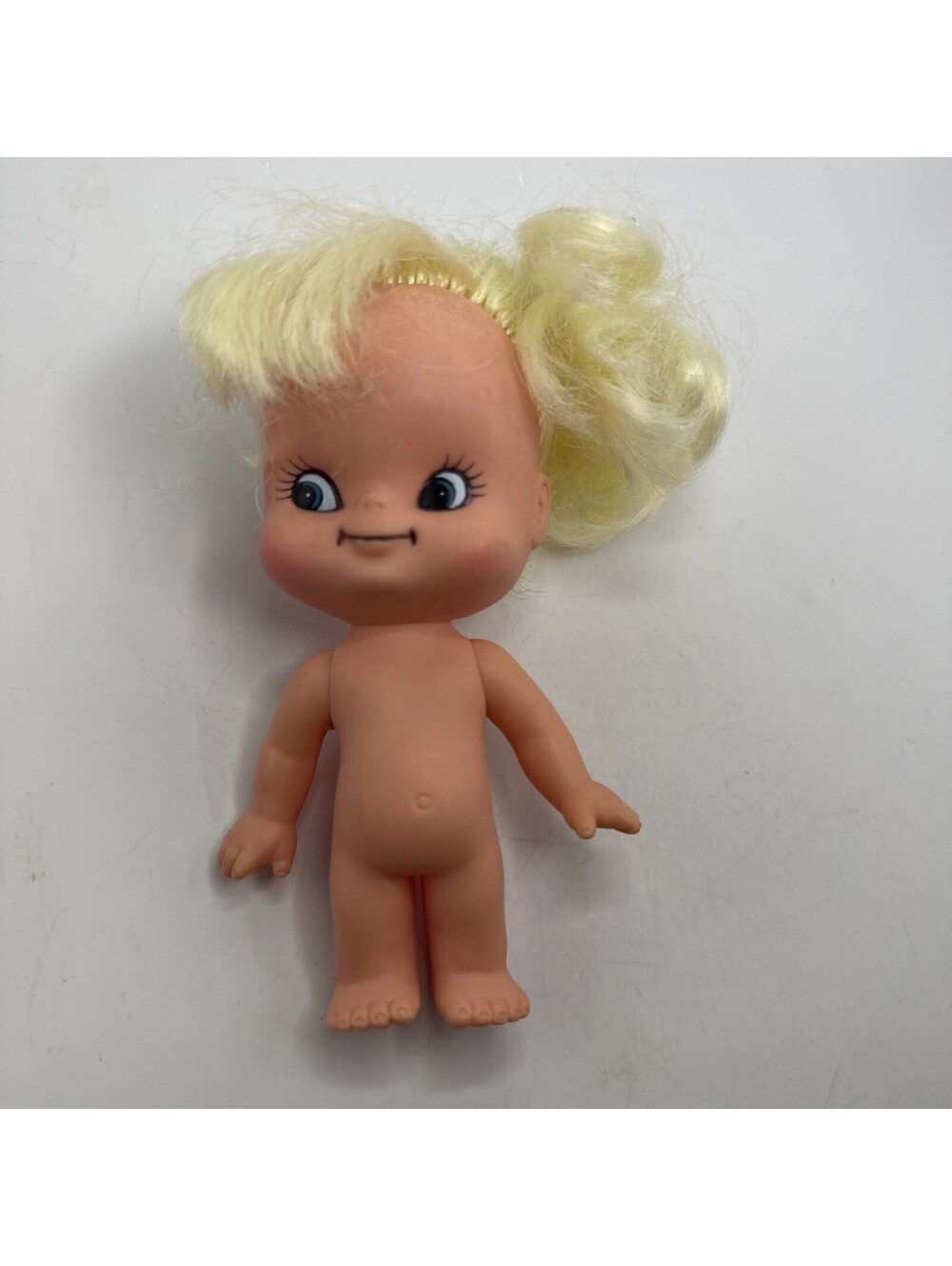 Rare Vtg 70s Nice'n Soft Rubber Baby Doll Lil Softy Crown Zellerbach Hong Kong